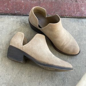 Born in California Booties. Size 6.5. Worn.